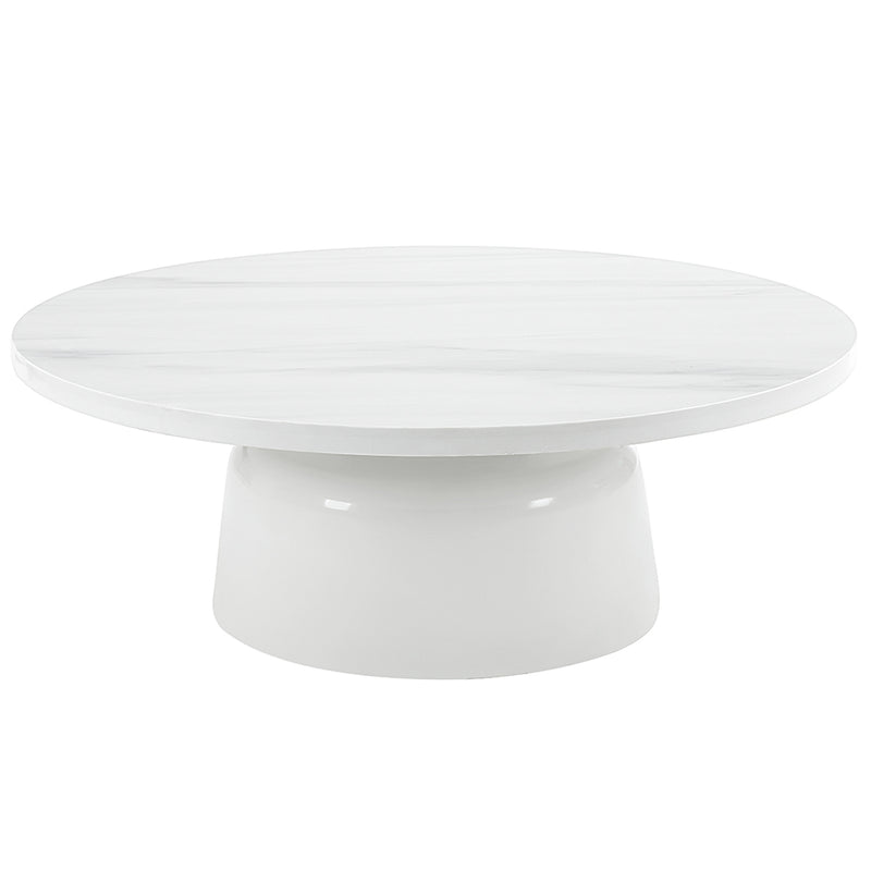 Acme Furniture Zaid White 3pc Coffee Table Set
