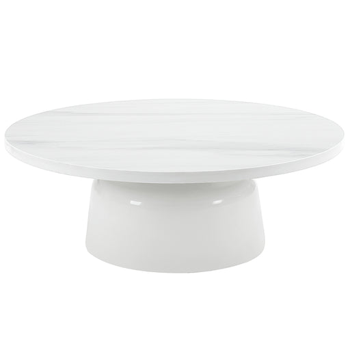Acme Furniture Zaid White 3pc Coffee Table Set