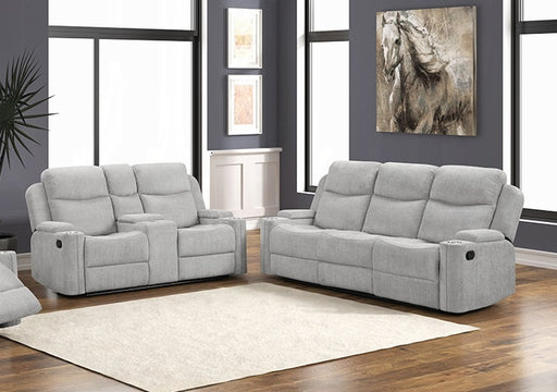 Acme Furniture Galya Light Gray Motion 2pc Living Room Set