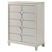 Coaster Furniture Olivia White 5 Drawer Chest