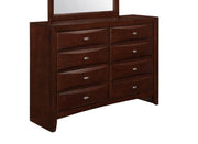 Global Furniture Linda Merlot Drawer Dresser