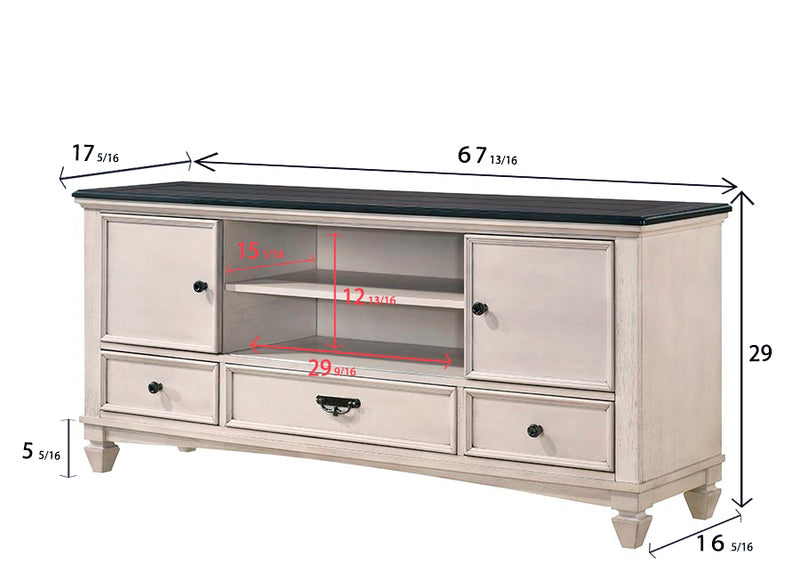 Crown Mark Sawyer TV Stand