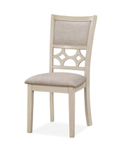 New Classic Furniture Mitchell Two Tone Bisque Brown 5pc Dining Set