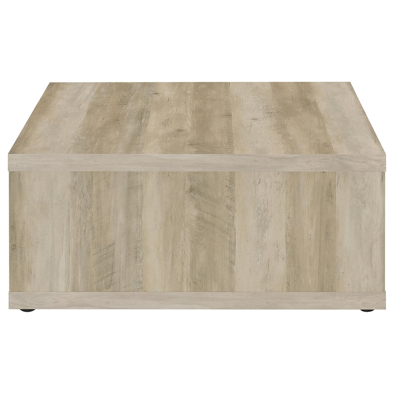 Coaster Furniture Frisco Distressed Pine Brown Coffee Table