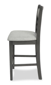 New Classic Furniture Mitchell Gray 5pc Counter Heigth Set