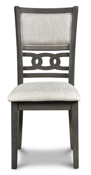 New Classic Furniture Gia Gray 42 Inch Drop Leaf 3pc Dining Set