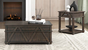 Home Elegance 3pc Coffee Table Set With Lift Top Cocktail Table