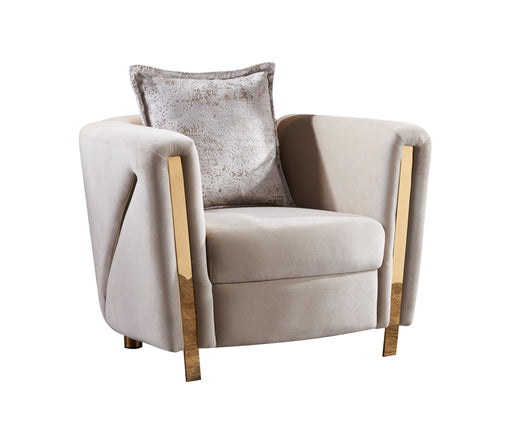 Galaxy Home Chanelle Beige Chair