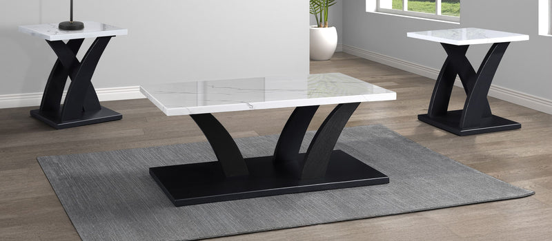 Crown Mark Zion 3pc Cocktail Table Set