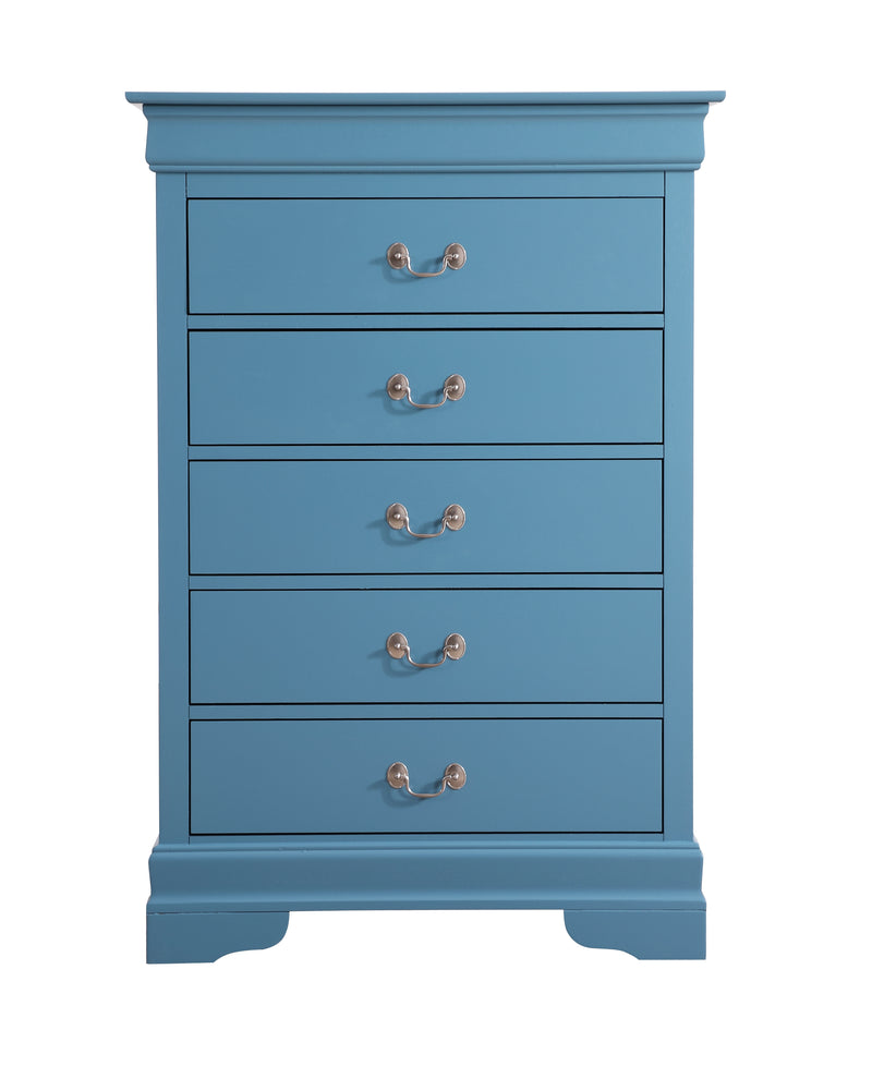 Glory Furniture Louis Phillipe Cherry Chest