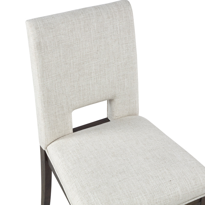 Steve Silver Evan Brown White 6pc Dining Set