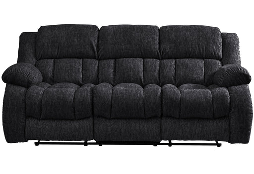 Global Furniture U250 Ebony Reclining Sofa