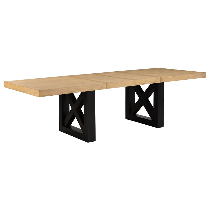 Steve Silver Magnolia Brown 5pc Dining Set