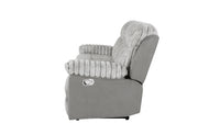 Global Furniture U6028 Grey Reclining Sofa