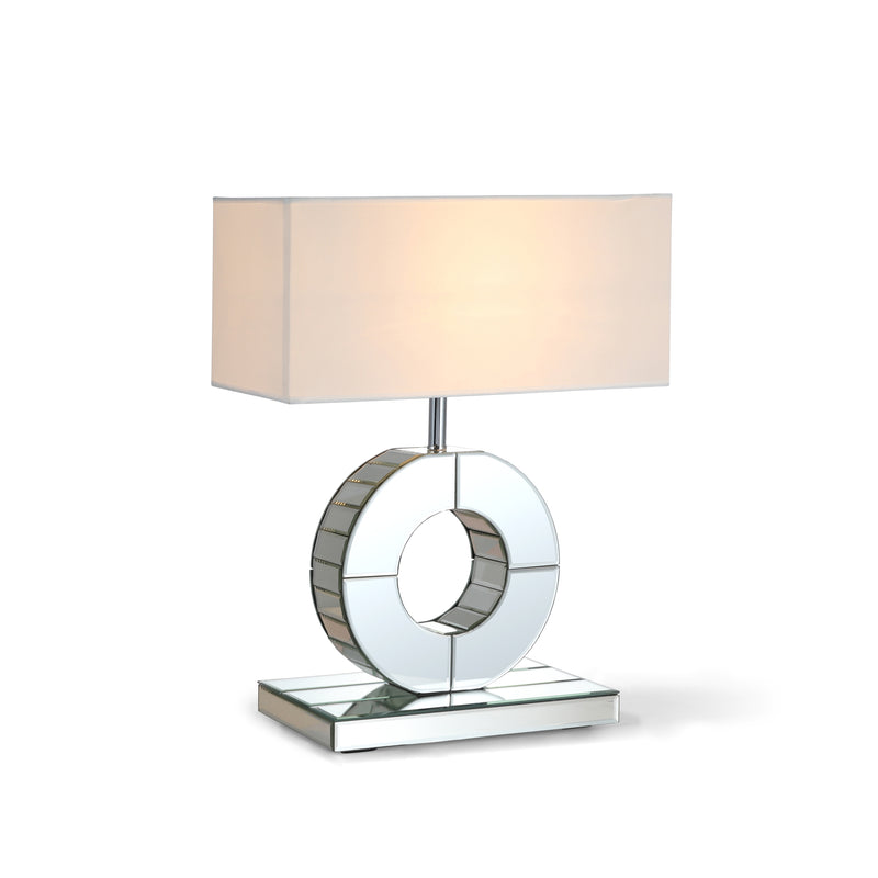 Glory Furniture White Table Lamp