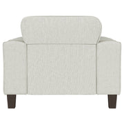 Coaster Furniture Deerhurst Greige Beige Grey Tufted Accent Chair