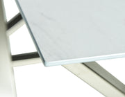 Steve Silver Zurich White End Table