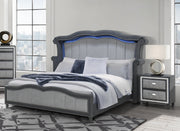 Global Furniture Vanna Dark Grey Nightstand