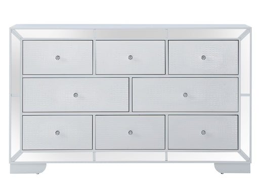 Glory Furniture Hollywood Hills Silver Champagne Dresser