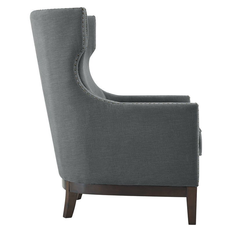 Steve Silver Roswell Gray Accent Chair