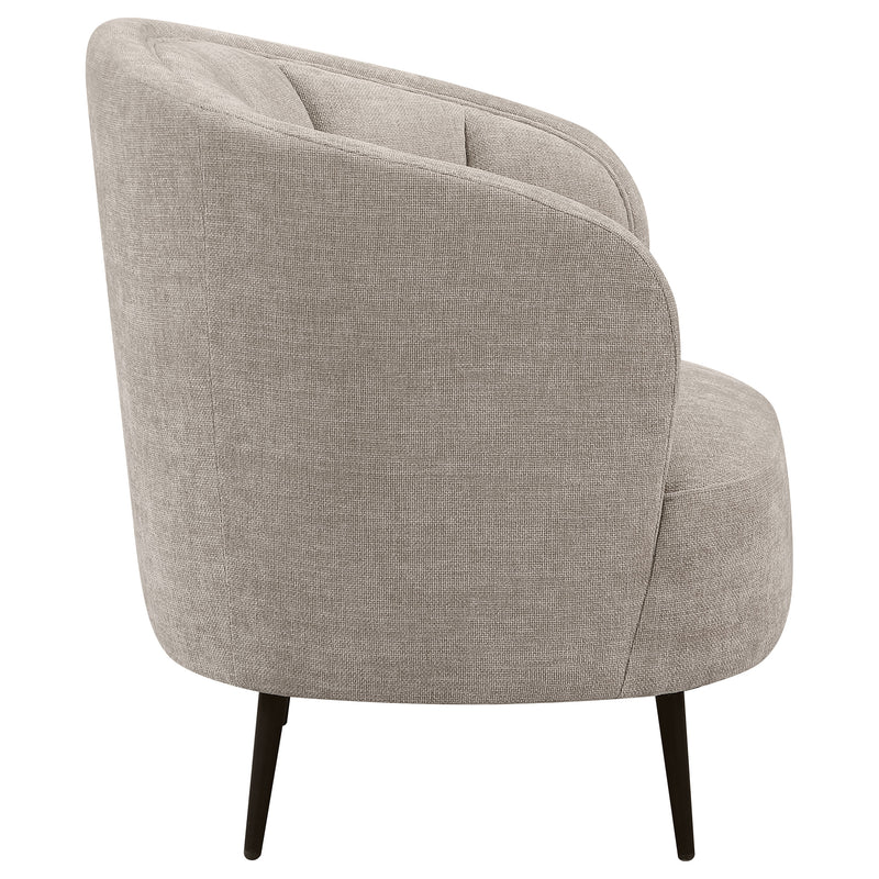 Coaster Furniture Ellorie Beige Curved Chair