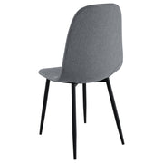 4 Coaster Furniture Dennison Grey Dining Side Chairs