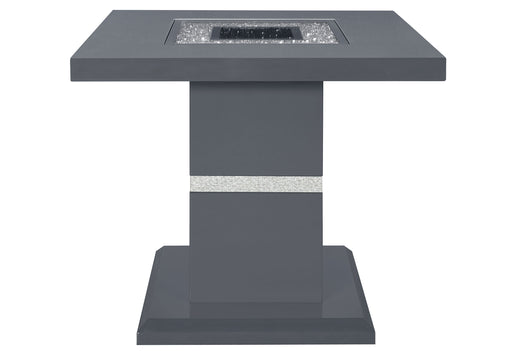 Global Furniture Monaco Dark Grey 3pc Coffee Table Set