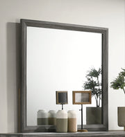 Galaxy Home Denver White Square Mirror