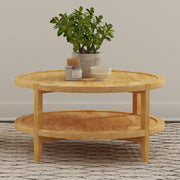 Coaster Furniture Camillo Maple Brown Coffee Table