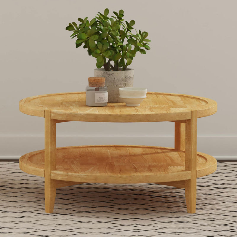 Coaster Furniture Camillo Maple Brown Coffee Table