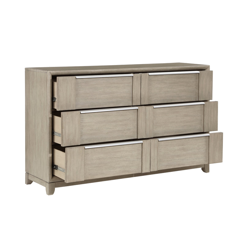 Home Elegance Mckewen Gray Dresser