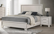 Crown Mark Charlie White 2pc Bedroom Set With Full Bed
