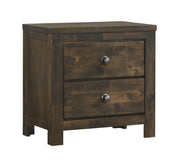 New Classic Furniture Blue Ridge Rustic Gray Nightstand