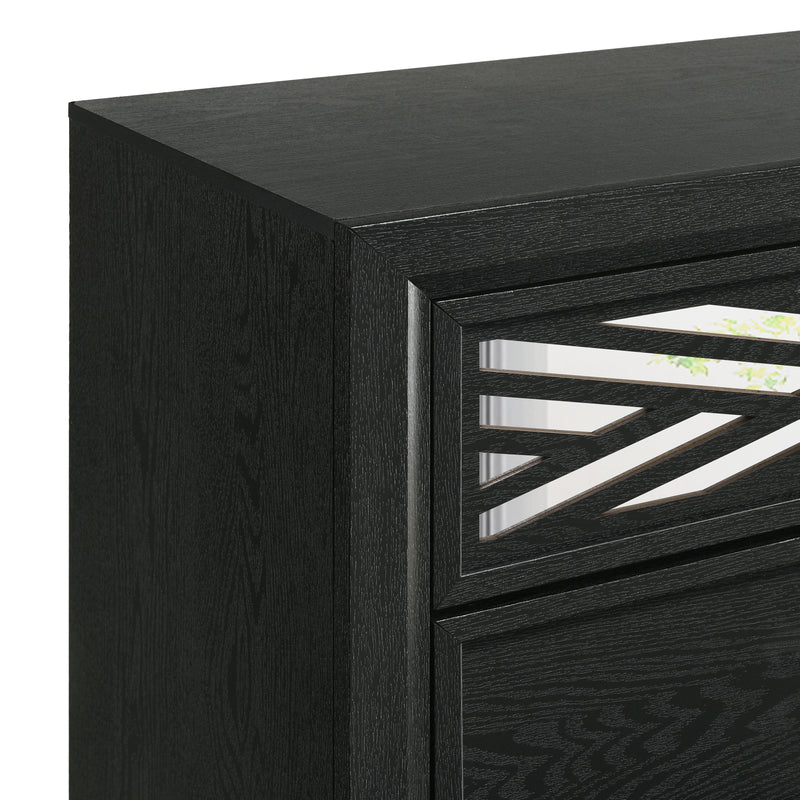 New Classic Furniture Obsidian Black Chest