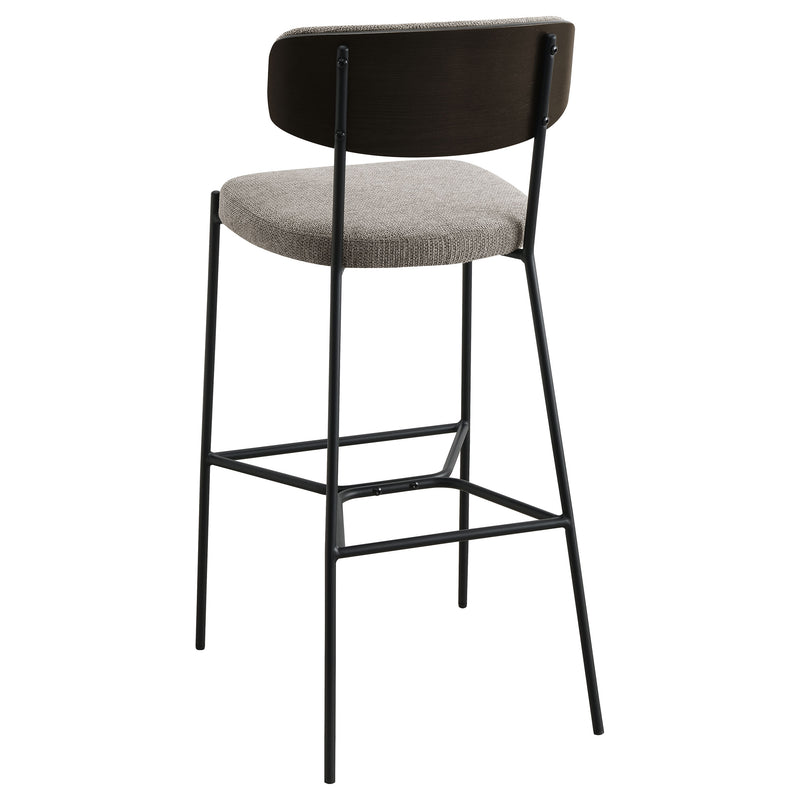 2 Coaster Furniture Elison Grey Pub Height Bar Stools