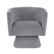 Home Elegance Candace Gray Swivel Chair