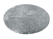 Steve Silver Kaza Gray 18 Inch Marble Lazy Susan