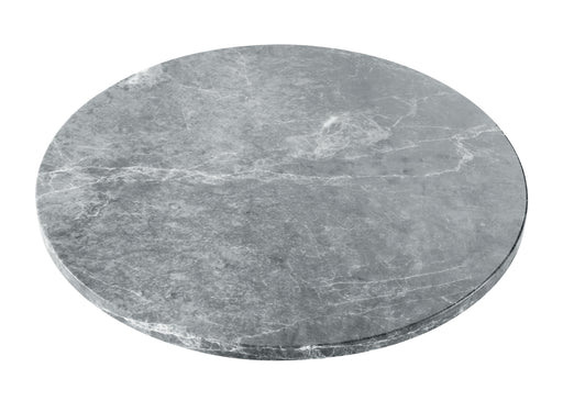 Steve Silver Kaza Gray 18 Inch Marble Lazy Susan
