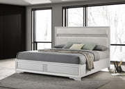 Coaster Furniture Miranda White King Panel Bed