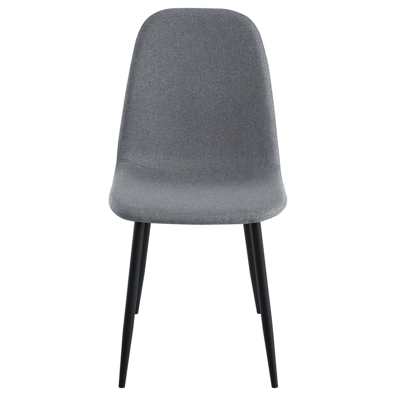 4 Coaster Furniture Dennison Grey Dining Side Chairs