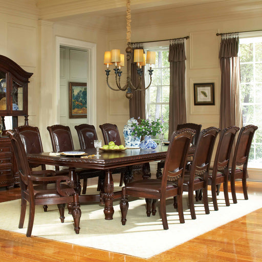 Steve Silver Antoinette Brown Cherry 11pc Dining Set