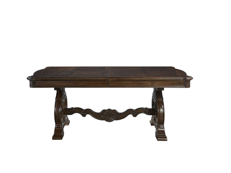 Steve Silver Royale Warm Brown Pecan Dining Table