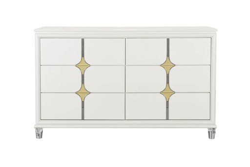 Global Furniture Orion Gold Dresser