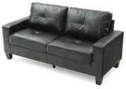 Glory Furniture Newbury Gray Faux Leather Modular Sofa