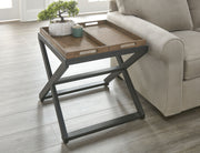 Steve Silver Topeka Brown Walnut End Table