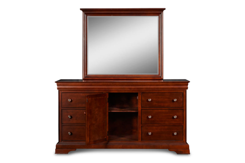 New Classic Furniture Versaille Cherry Dresser