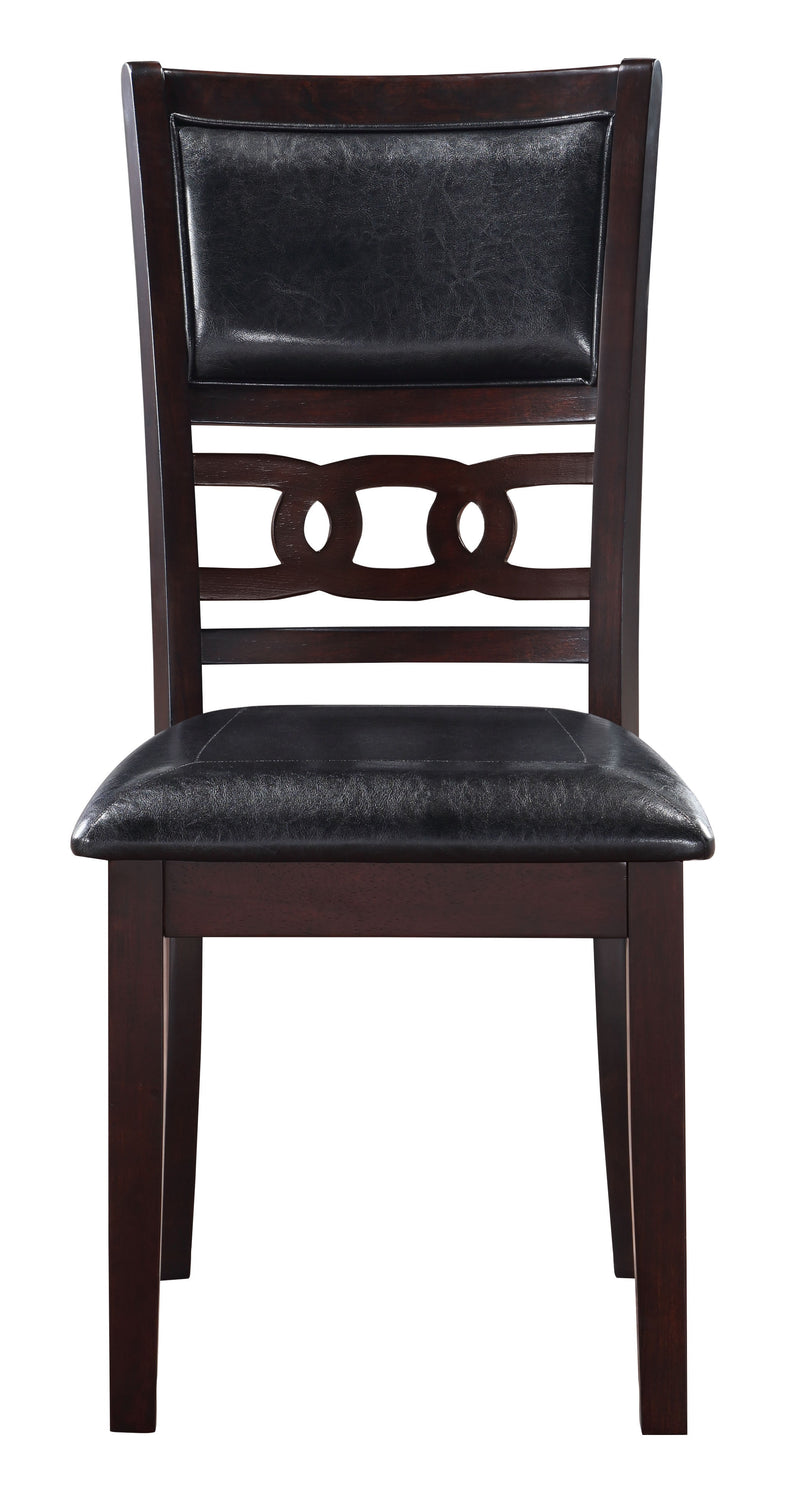 2 New Classic Furniture Gia Brown Dining Chairs