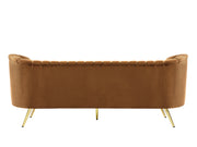 Meridian Furniture Margo Green Velvet Sofa