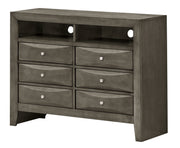 Glory Furniture Marilla Gray Media Chest