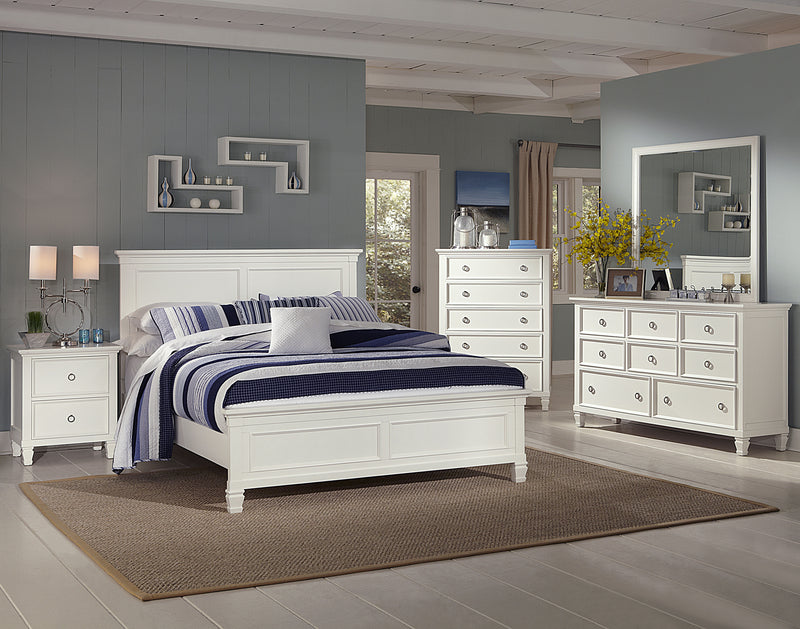New Classic Furniture Tamarack White Wood Chest